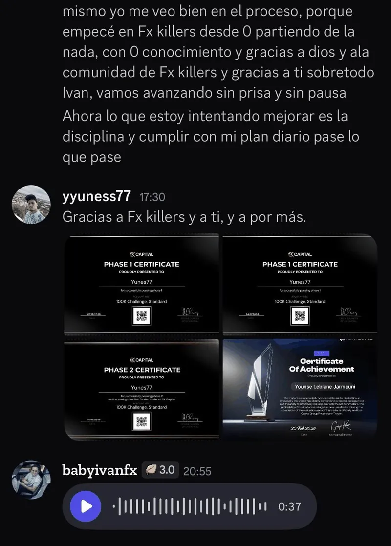 Fases superadas